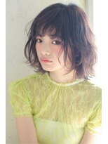 ミンクス 青山店(MINX)&nbsp;【MINX佐藤】柔らかなカールが揺れるこなれボブ