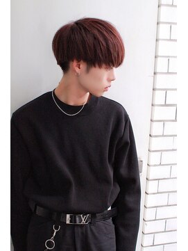 シン(syn) サイドパートショートテクノクラウドマッシュセミウエット