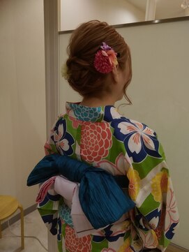 ヘアセットサロン ラシク(LaCQ) 浴衣×アップスタイル