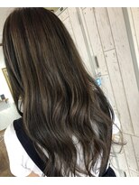 ヘアーメイク グロー(hair make grow) ダークベージュカラー