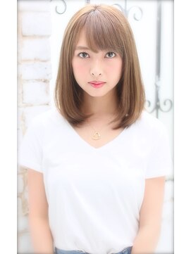 ロンドフルール 大宮東口(Lond fleur) 【Lond fleur 石畑結華】鎖骨ラインまとまりミディアム