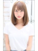 【Lond fleur 石畑結華】鎖骨ラインまとまりミディアム
