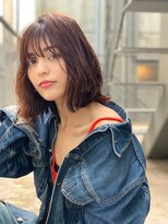 オースティン 門前仲町(AUSTIN)&nbsp;AUSTIN☆外ハネボブアッシュブラウンネオウルフツイストパーマ