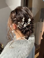 アン(Hair make un)&nbsp;結婚式ヘアセット