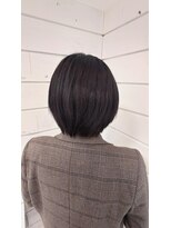テラス ヘアアンドボタニカル(terrace)&nbsp;ダークバイオレット/ショートボブ/20代30代40代/姪浜