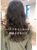 #くるくるパーマ#前髪パーマ#ミディアムパーマ#ほぐしぃー