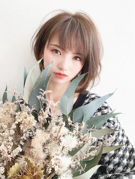 ラグーンアライブ(LAGOON ALIVE) -LAGOON ALIVE-  新田的“モテ髪”ボブスタイル♪