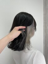 シエル 立川店(CIEL)&nbsp;ホワイトシルバー×イヤリングカラー【CIEL×maki】