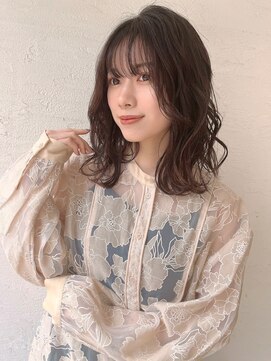 オーロ 西大寺店(ORO) ショコラアッシュのふんわりカール