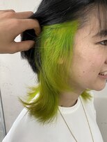 アジールヘア 東上野店(agir hair)&nbsp;20代30代ウルフインナーカラー立体感小顔丸み乾かすだけ【上野】