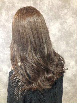 ランダ(LANDA.) ロング×グレージュ