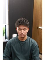 メンズジョイ(Men's joy)&nbsp;ローブロック＋ショートパーマ