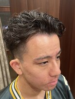 ヒロギンザ 新橋日比谷口店(HIRO GINZA)&nbsp;オールバック風パーマ！！