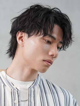 フィフス 原宿(fifth) 韓国センターパートウルフパーマツイストスパイラルパーマゆるめ