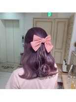 ネクストハラジュク(NEXT HARAJUKU)&nbsp;ブリーチ1回！色落ちもかわいいラベンダーカラー