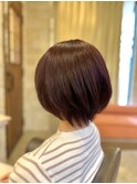 【VoasorteORIENTAL】ピンクベージュショート