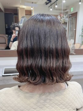 アミー 駒澤(Ammy komazawa) 波巻きボブパーマ /ボブパーマ/波巻きパーマ/なみまきパーマ