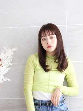 シェール(cher) ダークブラウン/シャギーレイヤー【cher西宮北口:IKUKA】