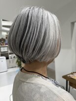 リラックスヘアーサロン ワッカ(Relax Hair Salon WAKKA) 前下がりボブ