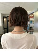 緩めのボブパーマ