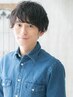 【2・3回目の来店限定】メンズカット+全体パーマ+眉カット￥12650