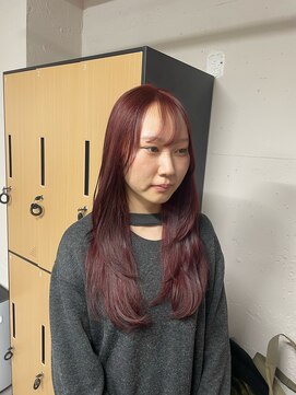 トクテ 吉祥寺(tokute) グレージュカラー/ボブウルフ/黒髪/ココアベージュ