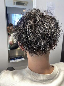 コンドウ(KONDO) ホワイトメッシュ　ツイストパーマ