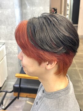 キャラ シャローネ 池袋(Chara Chalone) メンズカラー/インナーカラー/ショート【池袋/本松】