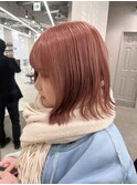 ホワイトブロンド/外ハネボブ/ブルーブラック/ワイドバング/町田