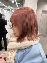 ヘアサロン ドット トウキョウ カラー 町田店(hair salon dot. tokyo color)&nbsp;ホワイトブロンド/外ハネボブ/ブルーブラック/ワイドバング/町田