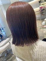 プレフェレプレフェ(prefere prefe)&nbsp;ぷつっとボブ×暖色系カラー