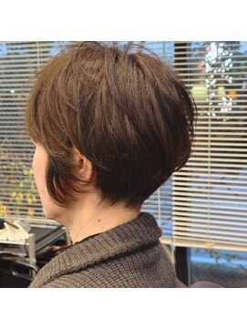 ユウヘアー 滝ノ水店(U Hair) 【u.hair】ふんわりショート/20代/30代/40代/50代/60代/70代