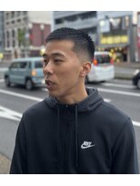 カットハウス ティーズ CUTHOUSE T's バズ BUZZ クロップフェード