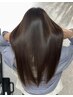 【髪質改善】アルカリ酸熱ヘアエステトリートメント＋カット　￥15500