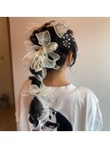 ブライダルヘアセット