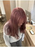 【YUCCA】大人可愛い/ロング/pink beige