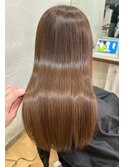 髪質改善ストレート