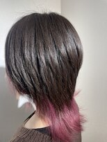 アローズ 久留米店(arose)&nbsp;ウルフ×ワンブリーチインナーカラー