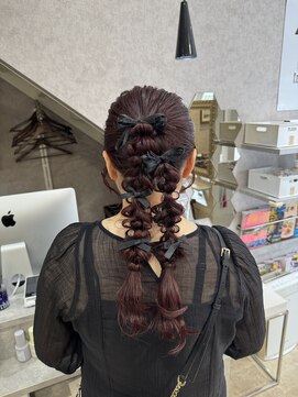 レガシーヘアーデザイン(Legacy hair design) 【Rio】☆ツイン編み下ろしアレンジ☆天神/今泉