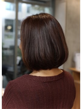 プログレス 中野店(PROGRESS) ショートボブショートボブ/ハイライト/白髪ぼかし