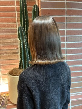 ルームヒゴバシ(room higobashi) 艶のあるボブスタイル