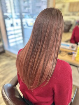 ラウラアンドロー(LAURA&RO) ダブルカラー/ケアブリーチ/インナーカラー/ベージュ【塚口】