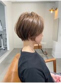 別府ショートボブ顔まわりレイヤーカット髪質改善カラー20代30代