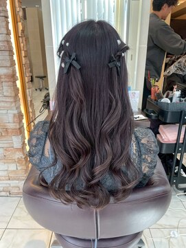 ルページ 千葉(lpage) 髪質改善/顔周りレイヤーカット/グレージュ[千葉/千葉駅]