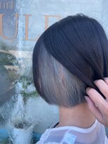 ヘアーリゾート ラウレア(Hair Resort LAULEA)&nbsp;ミニボブ×インナーカラー