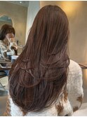 目立ちすぎず、ナチュラル可愛いオレンジブラウン★