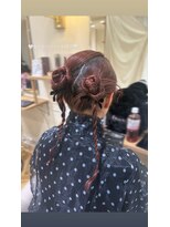ルアナ ヘア アンド トリートメント(Luana)&nbsp;トレンド感◎ カチモリツインお団子○みれあ