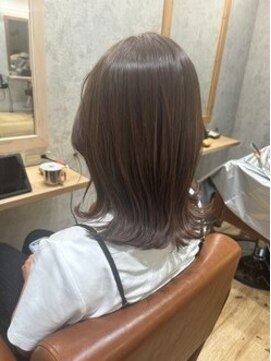 ヘアーデザイン アトリエ ミウ(HAIR DESIGN ATELIER MIU) マロンブラウンカラー