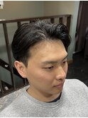 MEN’S HAIR/波巻きツイストスパイラル/リバースセンターパート