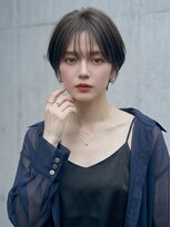 ヘアーメイクパウダー 天王寺寺田町店(Hair make powder) 大人可愛い30代40代50代小顔◎マッシュショート丸みショート